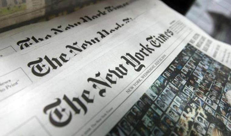 New York Times'tan dikkat çeken manşet! Liste sayfaya sığmadı