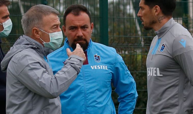 Trabzonspor'un idmanında maskeli konuk!