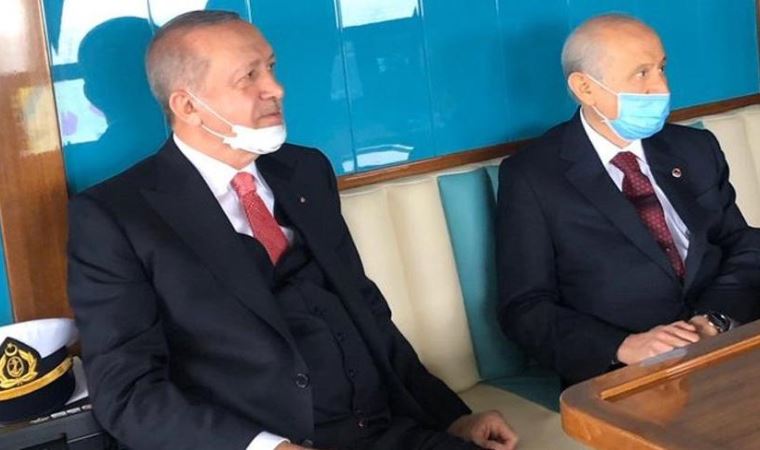 Cumhurbaşkanı Erdoğan ve MHP lideri Bahçeli aylar sonra ilk kez yan yana geldiler