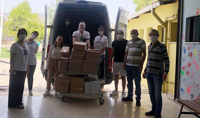 120 aile ve 300 çocuğa 'bir paket mutluluk' desteği