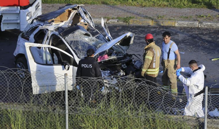 Bağcılar'da trafik kazası: 1 ölü, 1 yaralı