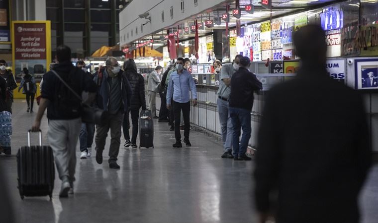 AŞTİ'de seyahat sınırlamasının kaldırılmasının ardından yoğunluk yaşandı