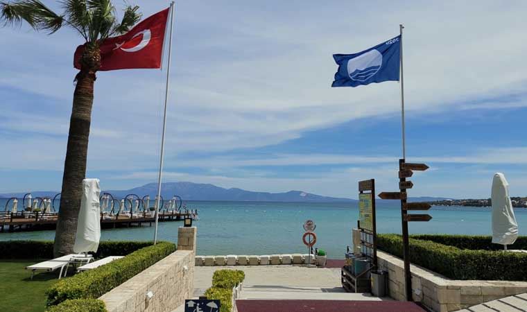 İzmir’de mavi bayraklı plajların sayısı arttı