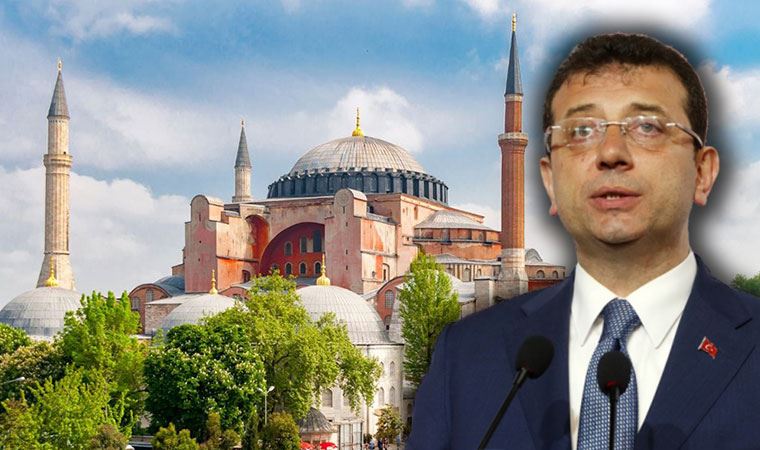 İmamoğlu'ndan Ayasofya sorusuna yanıt!