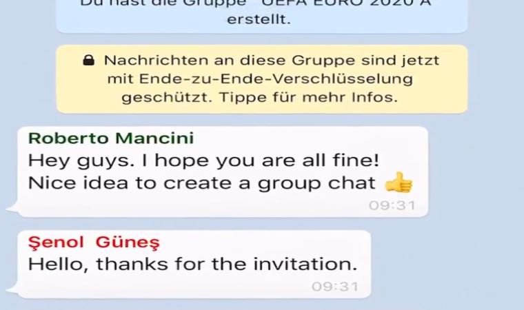 Şenol Güneş, EURO 2020 için WhatsApp grubu kurdu