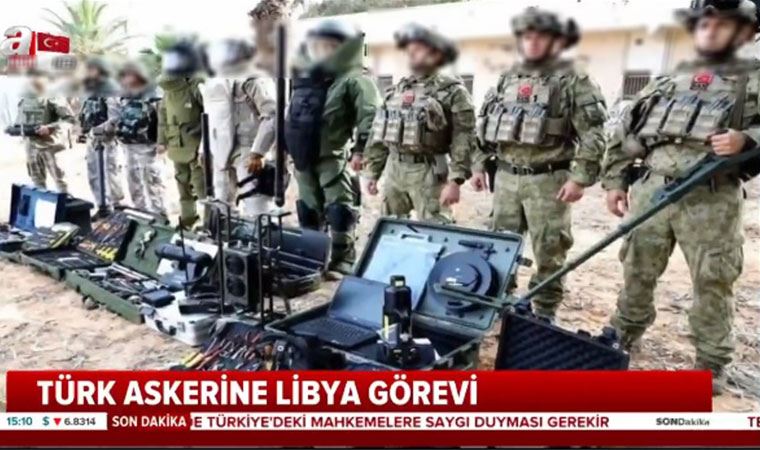 A Haber ve Sabah Gazetesi Libya'da görev yapan Türk askerlerini ifşa etti