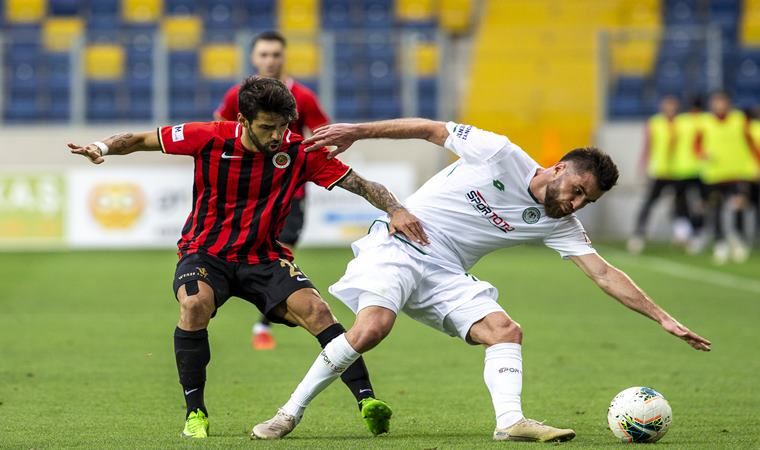 Gençlerbirliği, Konyaspor'u 2-1'le geçti