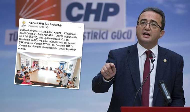 CHP'li Tezcan: Bu ziyaret, tek adam rejiminin ve parti devletinin fotoğrafı