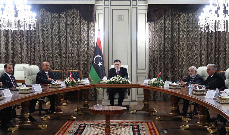 Türk heyeti Libya'da