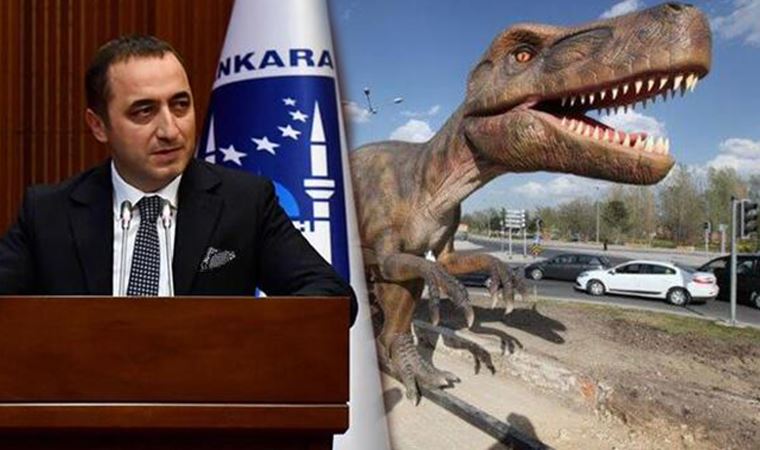 Ankara Büyükşehir Belediyesi: Halkın su parası dinozor heykellerine ödenirken hiç ses çıkarmadı