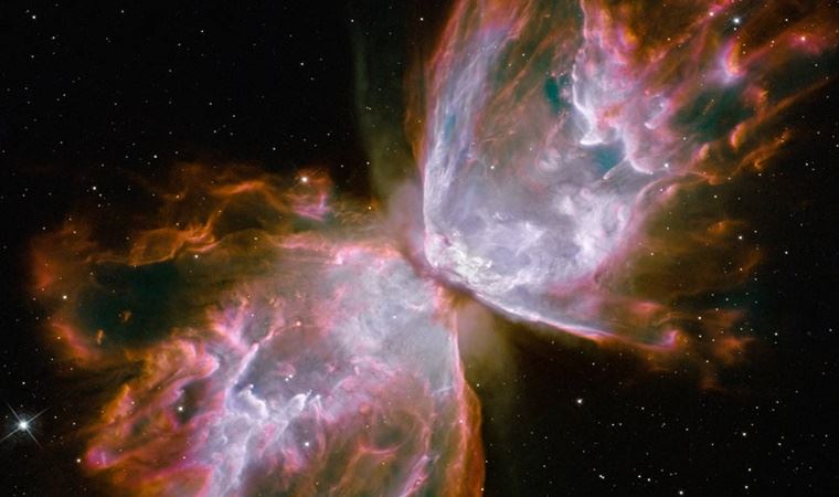 NASA Kelebek Nebula'nın görüntülerini paylaştı