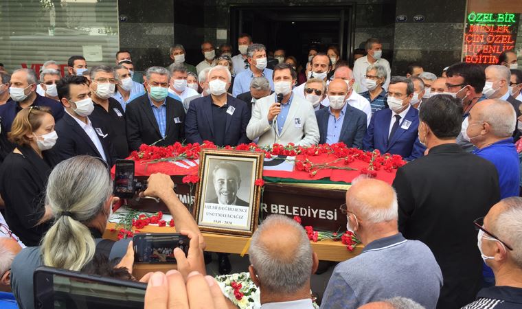 Hilmi Değirmenci İzmir'de son yolculuğuna uğurlandı