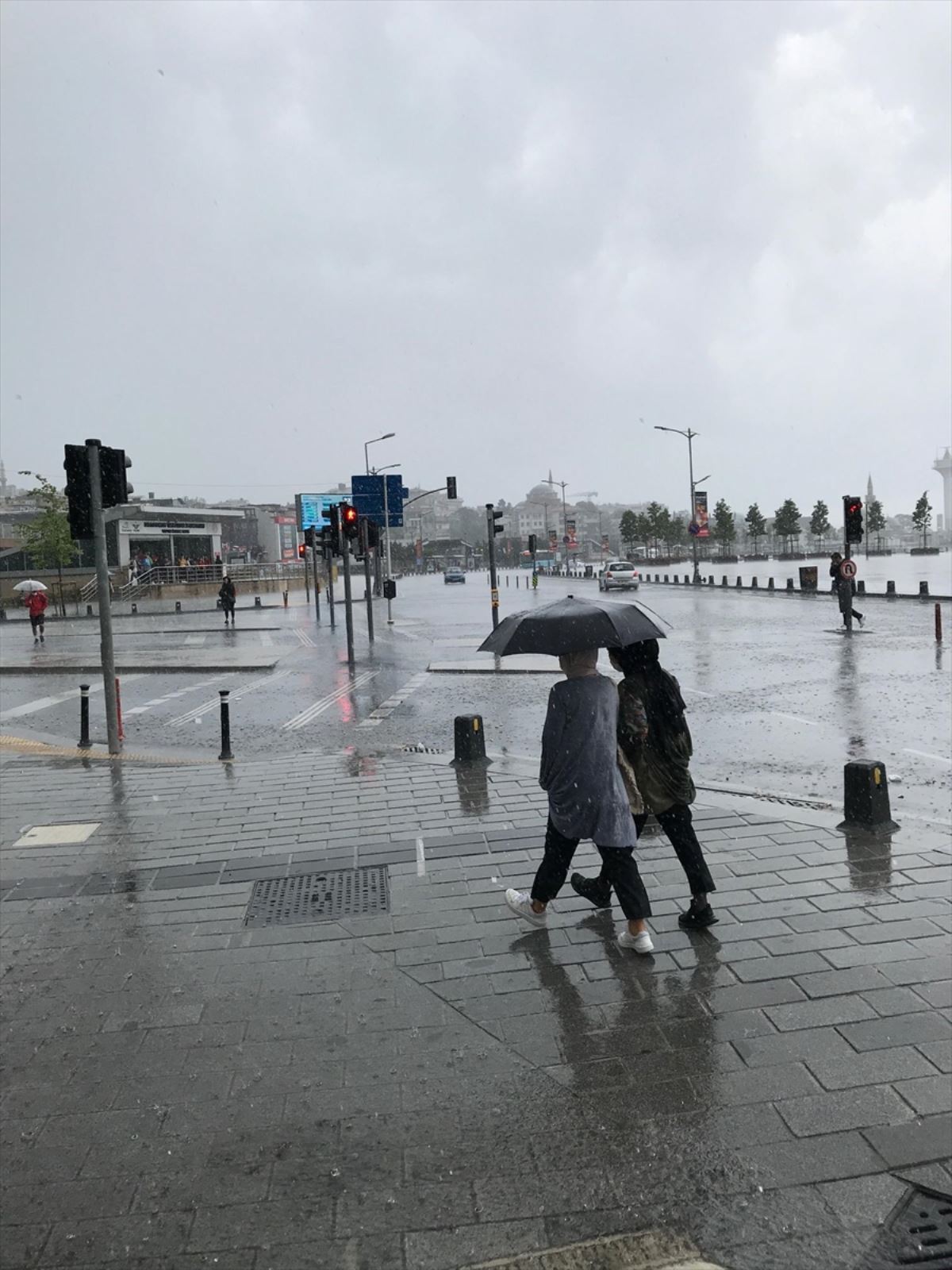 İstanbul'da sağanak etkili oldu