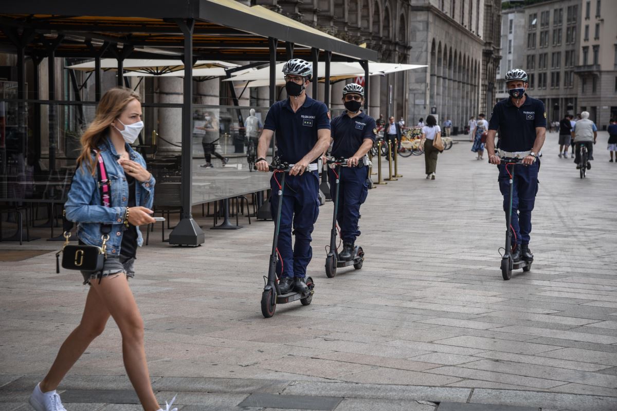 İtalya’da Covid-19’a karşı 'elektrikli scooter' devrimi