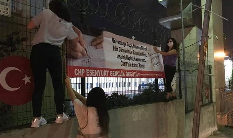 CHP'li gençler ifadeye çağırıldı: 