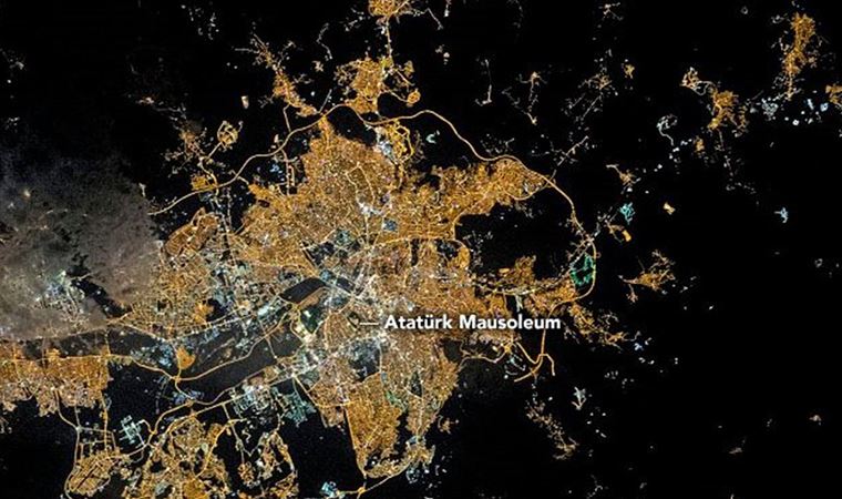 NASA'dan Ankara paylaşımı