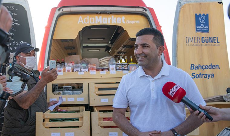 Kuşadası Belediyesi’nın yaşama geçirdiği Adabahçe projesine ilgi büyük