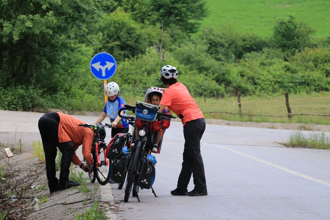 Su tasarrufu için 2 bin 400 kilometre pedal çevirecekler