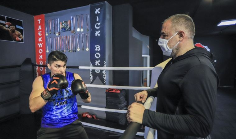 Kick Boks’ta aylar sonra antrenman