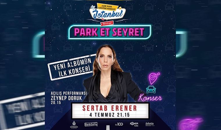 Sertab Erener’den arabalı konser