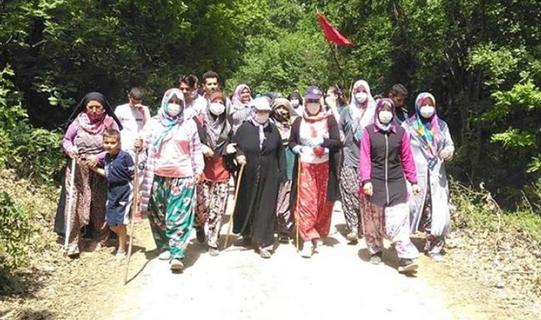 Bursa'da maden şirketine karşı direnen köylülere para cezası ve icra tehdidi!