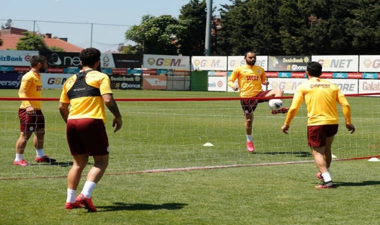 Galatasaraylı futbolcular stres attı