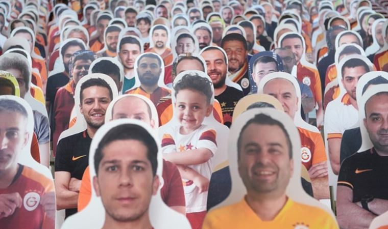 Galatasaray, tribünleri doldurmaya başladı