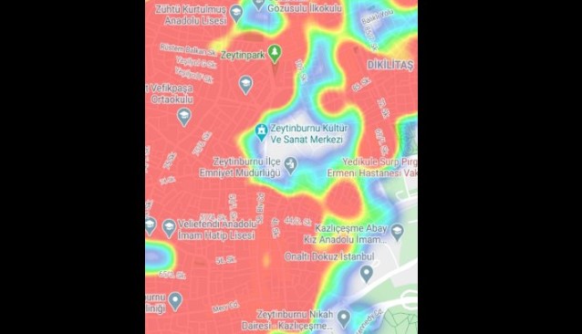 İstanbul'un Covid-19'da en riskli ilçeleri