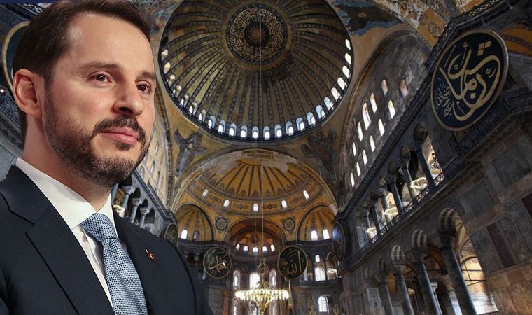 Berat Albayrak: Bekleyin Gençler!!! Ama bugün ama yarın Ayasofya açılacak