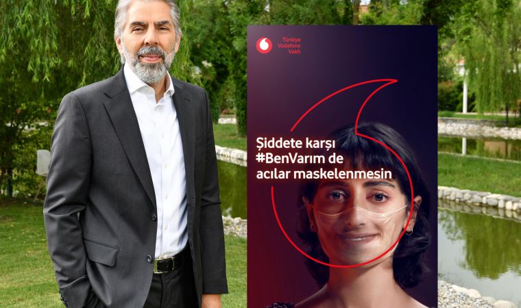 Vodafone: Şiddete karşı #BenVarım de, acılar maskelenmesin