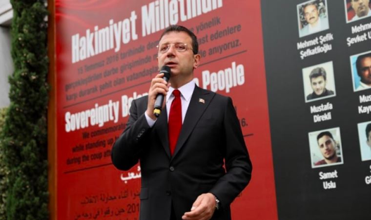 Ekrem İmamoğlu 15 Temmuz anmasında konuştu: Söküp atmamız gerekiyor