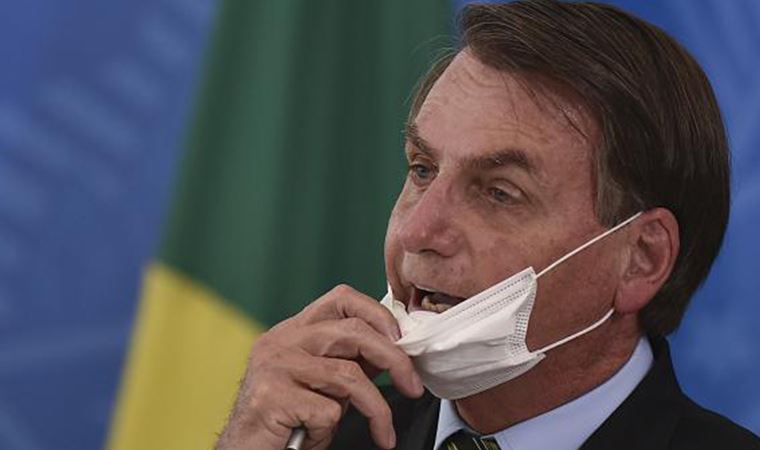 Brezilya Devlet Başkanı Bolsonaro'nun Kovid-19 testi tekrar pozitif çıktı