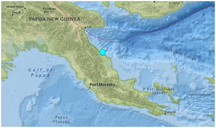 Papua Yeni Gine'de 7 büyüklüğünde deprem ve tsunami uyarısı