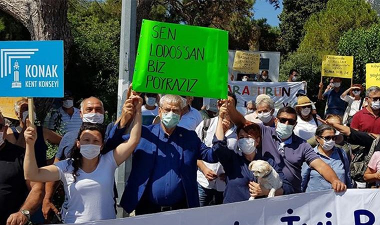 Karaburun'da RES protestosu: AYM'ye dava açtılar