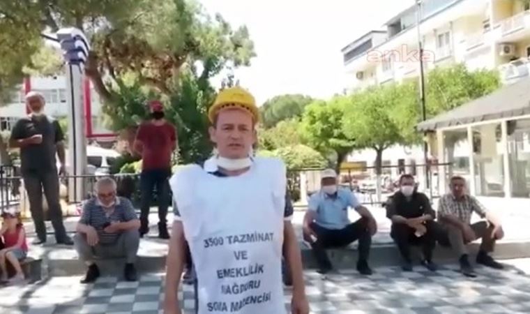 Somalı madenciler oturma eyleminin ikinci gününde