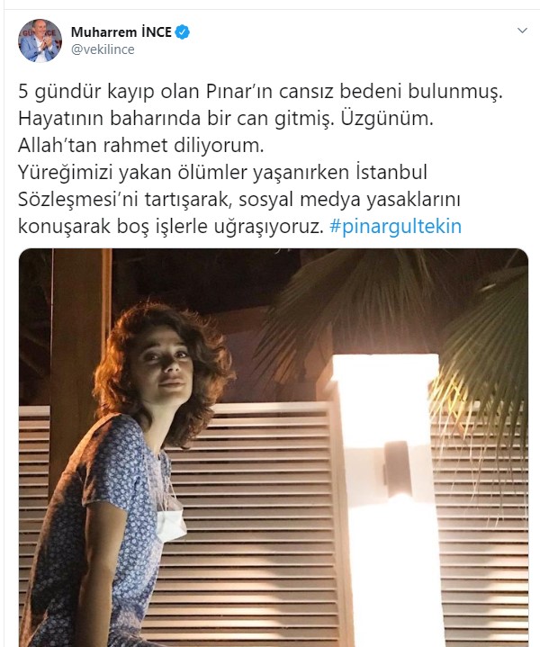 Sosyal medya Pınar için ayağa kalktı: Yaşamak istiyoruz ey ahali!