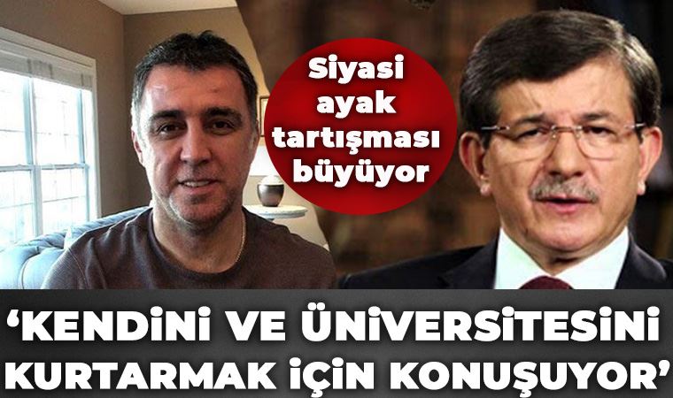 Davutoğlu'nun iddialarının ardından Şükür yine konuştu: Kendini ve üniversiteni kurtarmak için konuşuyorsun