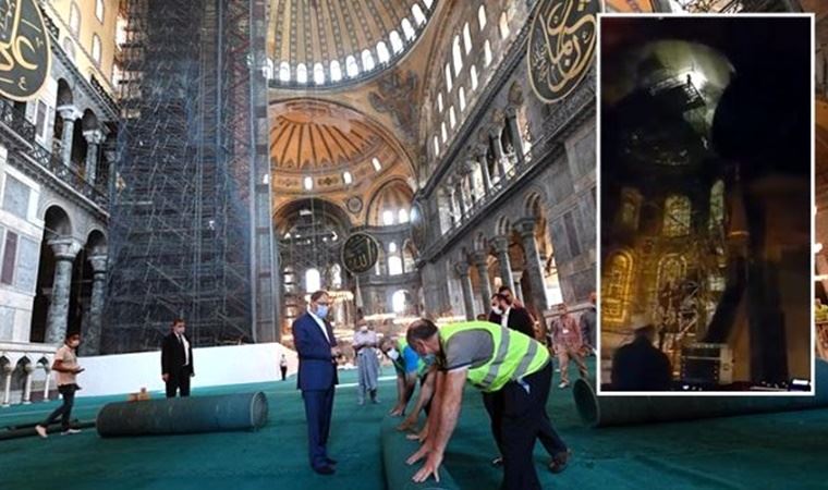 Ayasofya’da 86 yıl sonra ilk Cuma namazı dünya basınında