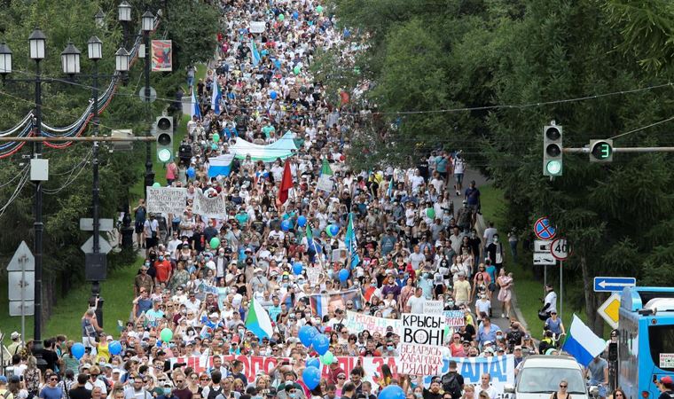 Rusya’da Putin karşıtlarından hafta sonunda miting