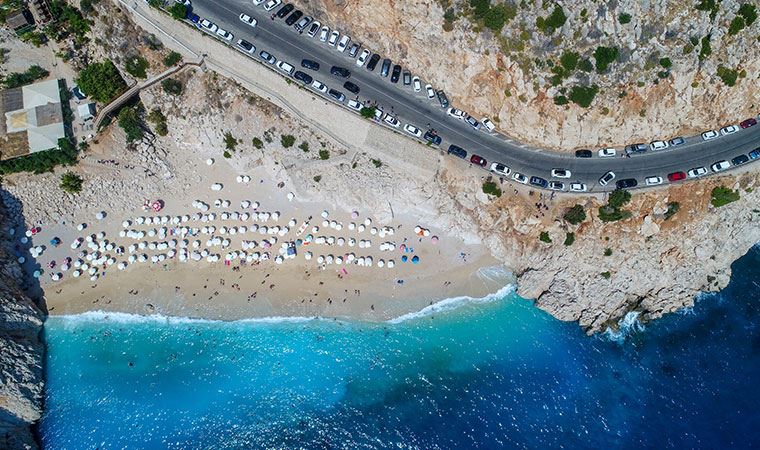 Kaputaş Plajı eski günlerine döndü