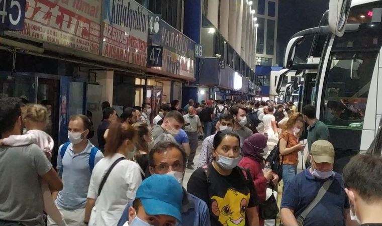 15 Temmuz Demokrasi Otogarı’nda bayram yoğunluğu