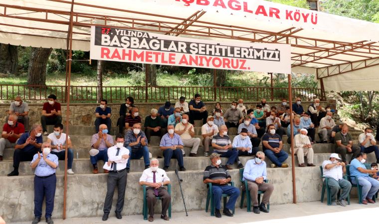 Başbağlar köyünde katledilen 33 yurttaşımız anıldı