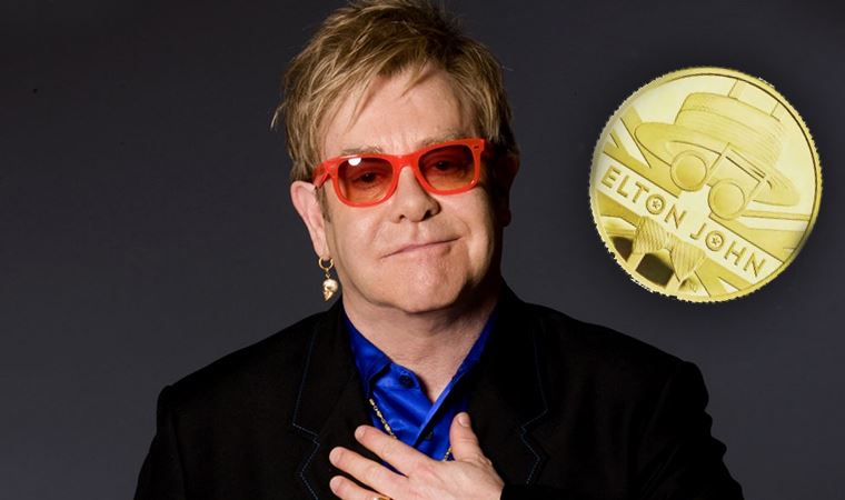 Elton John adına hatıra parası basıldı