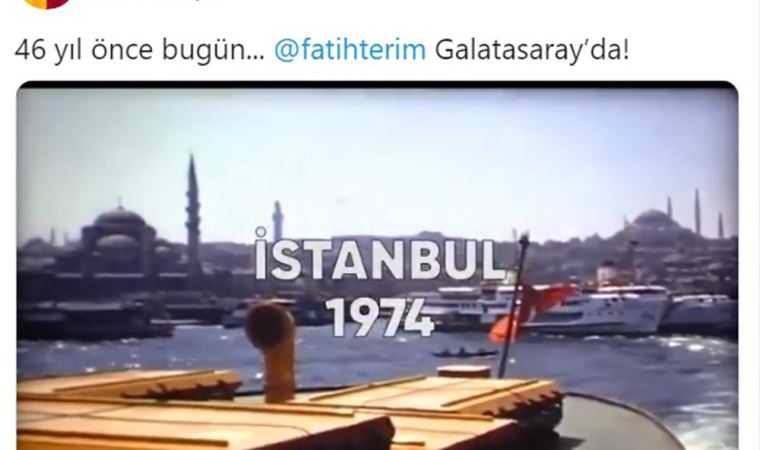 Galatasaray’dan Fatih Terim'e 