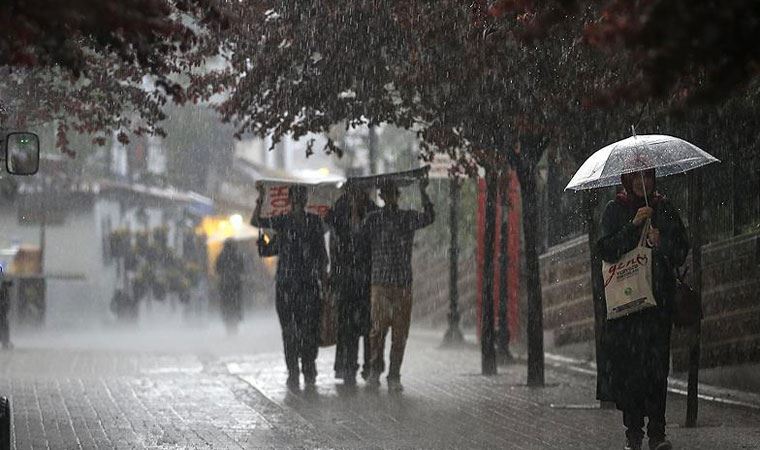 Meteoroloji'den sağanak uyarısı (11.08.2020)