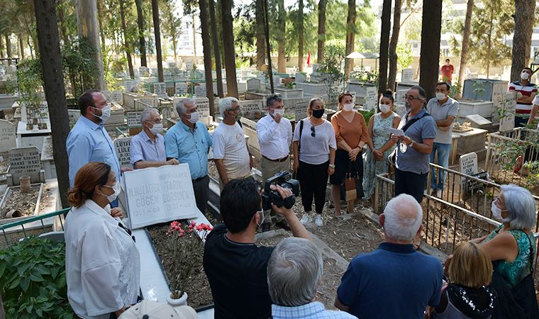 Yazının ustalarından Tarık Dursun K. kabri başında anıldı