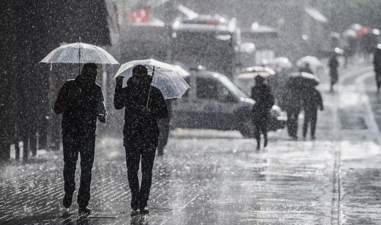 Meteoroloji'den sağanak uyarısı (13.08.2020)