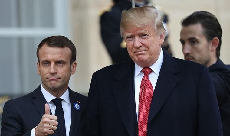 Trump ve Macron’un gündeminde Doğu Akdeniz var