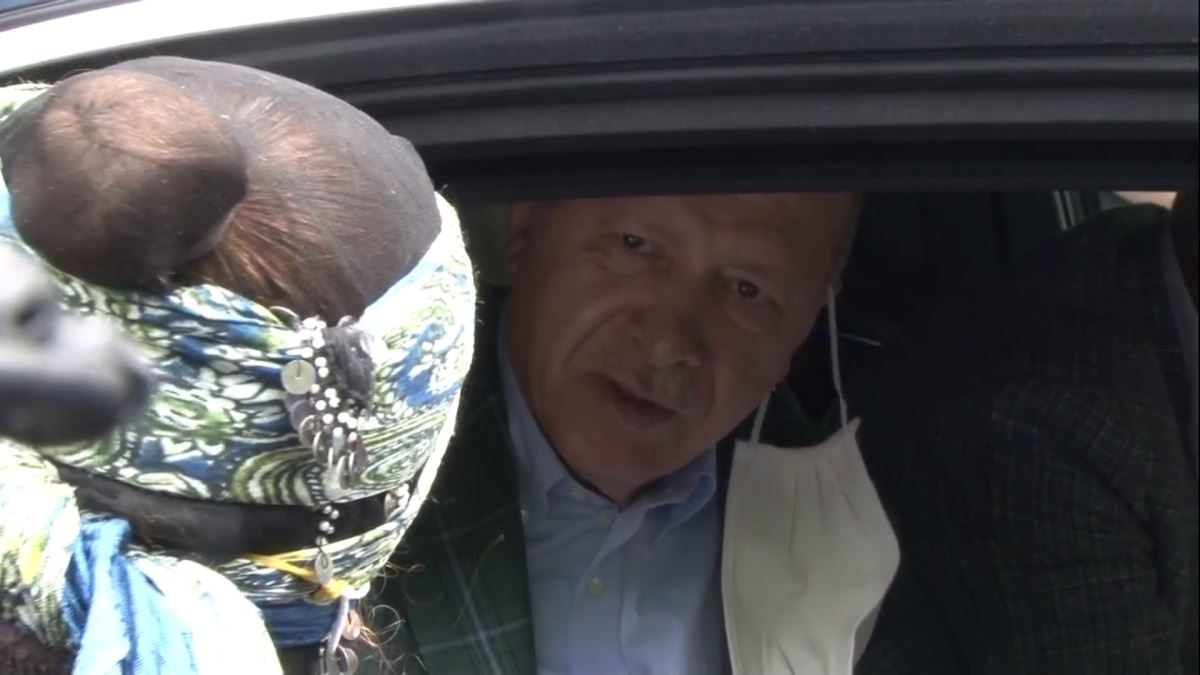 Cumhurbaşkanı Erdoğan, Ayder Yaylası'nda