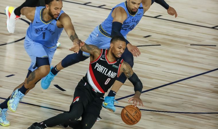 NBA’de son play-off bileti Portland’ın